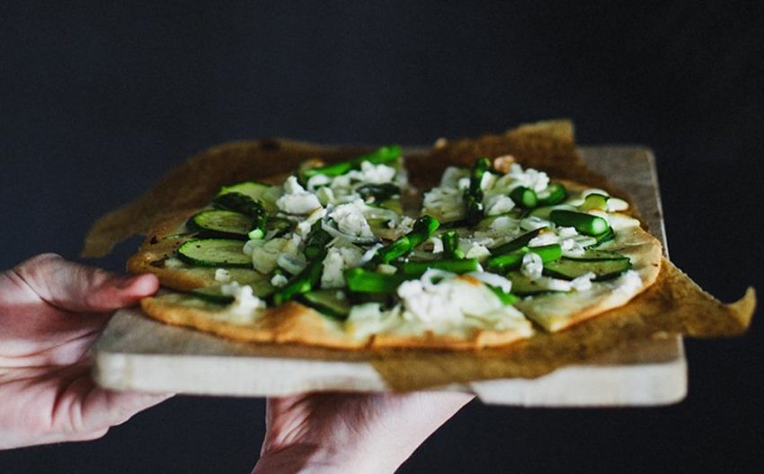 Pizza ze szparagami