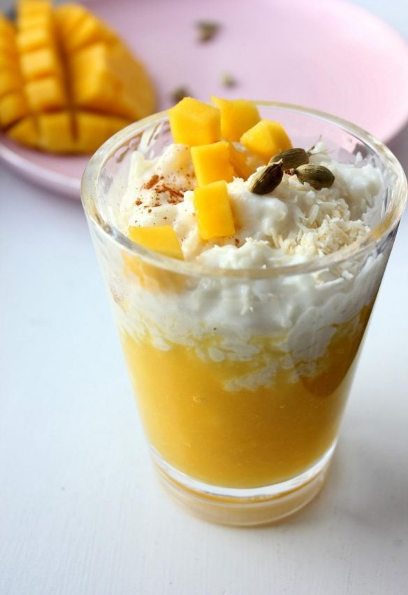 ryż i mango deser