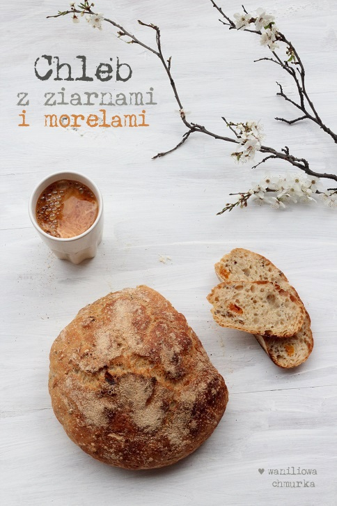przepis na chleb z morelami_waniliowa chmurka