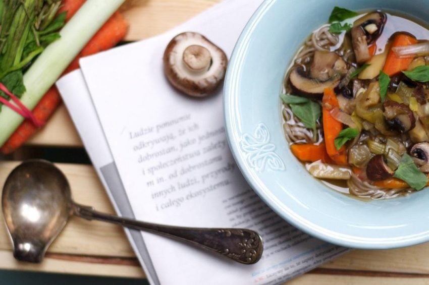 Zupa pieczarkowa – wersja śniadaniowa