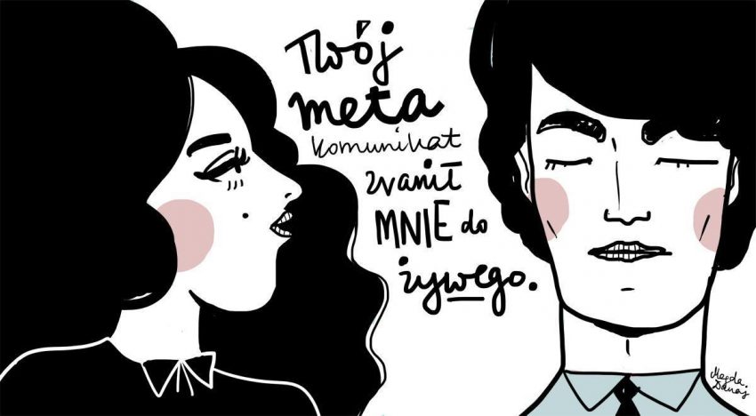 Komunikat w wersji meta