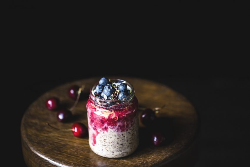 Pudding z czarnego ryżu dla pięknej skóry