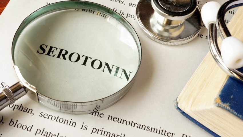 serotonin na kartce