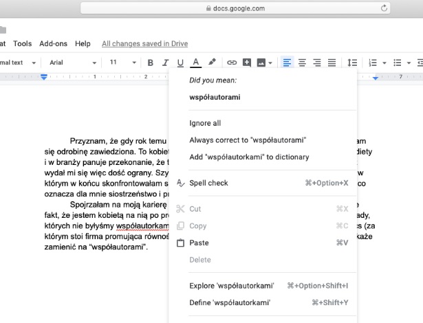 Tekst o kobiecości, wyzwaniach i potrzebie zmian społecznych. Na zdjęciu: Zrzut ekranu komputera - HelloZdrowie