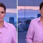 Joanna Górska w związanych włosach na antenie