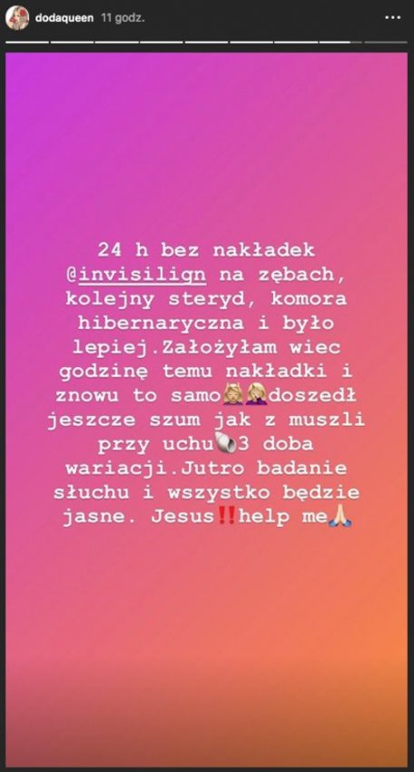 Doda ma problemy ze słuchem. Wokalistka prosi fanów o pomoc – zdjęcie numer 1