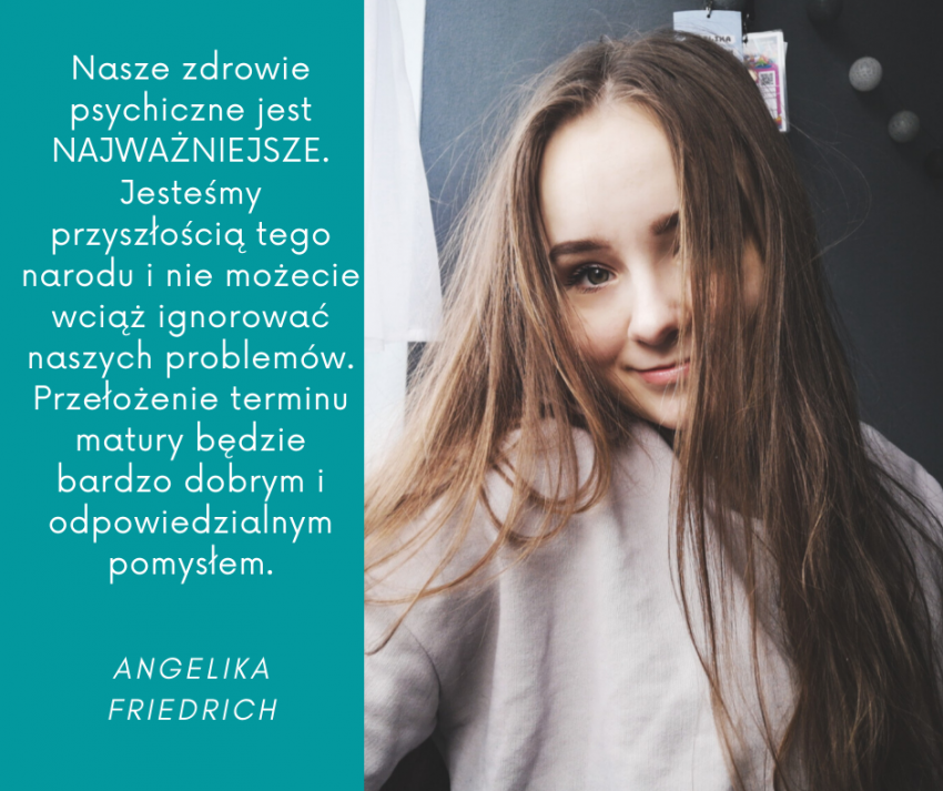 Tekst o apelu maturzystów i przełożeniu matur. Na zdjęciu: Kobieta uśmiechająca się do kamery - HelloZdrowie