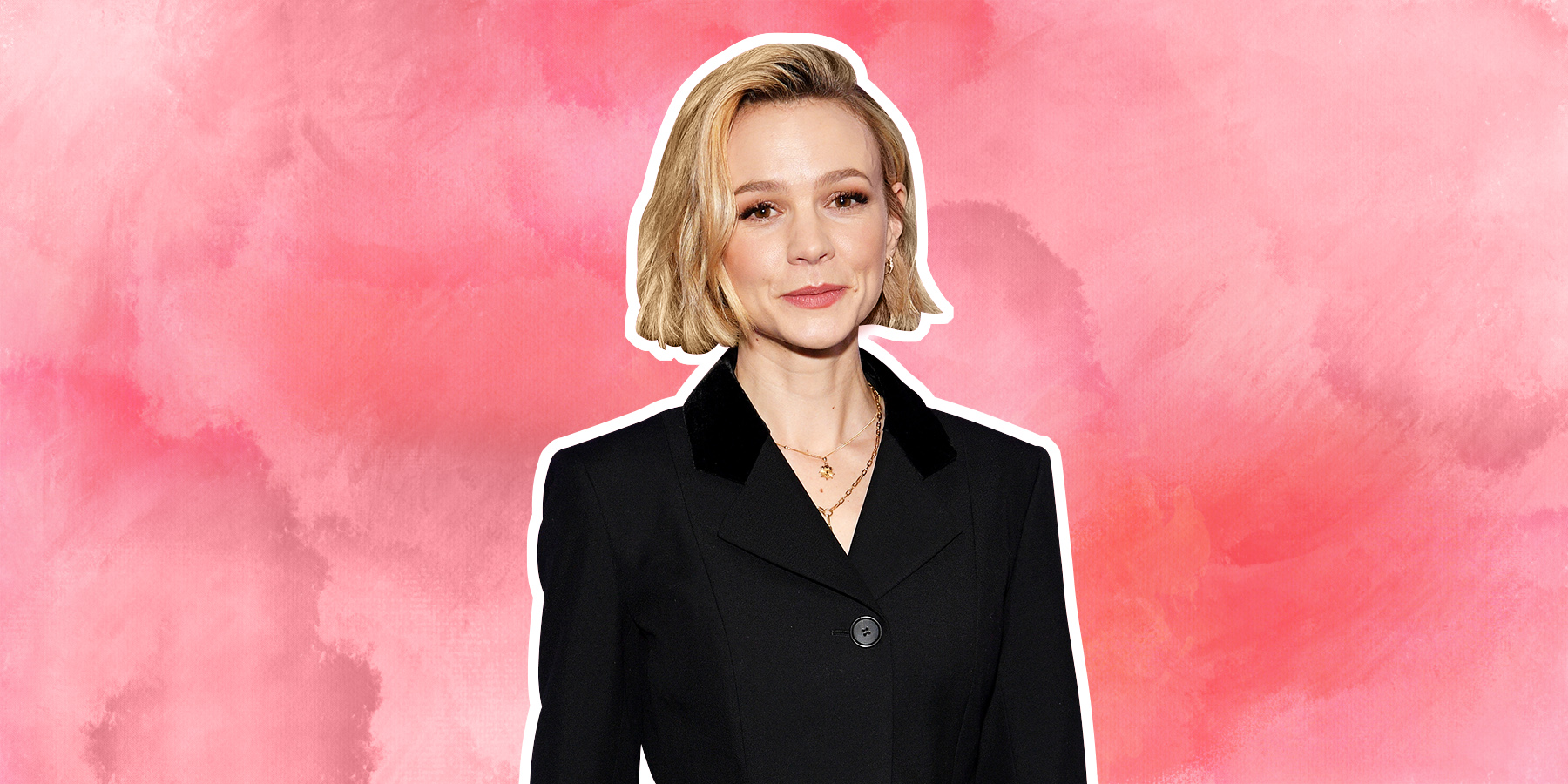 Tekst o karierze i działalności społecznej Carey Mulligan. Na zdjęciu: Kobieta w czarnym garniturze - HelloZdrowie