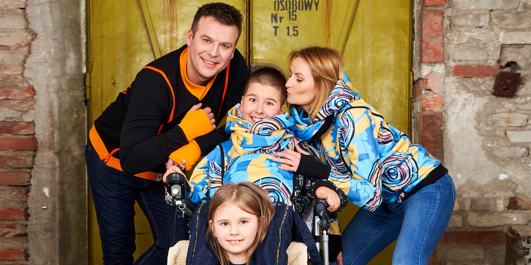 Łukasz, Filip, Dorota i Matylda Wysoccy/ Archiwum prywate