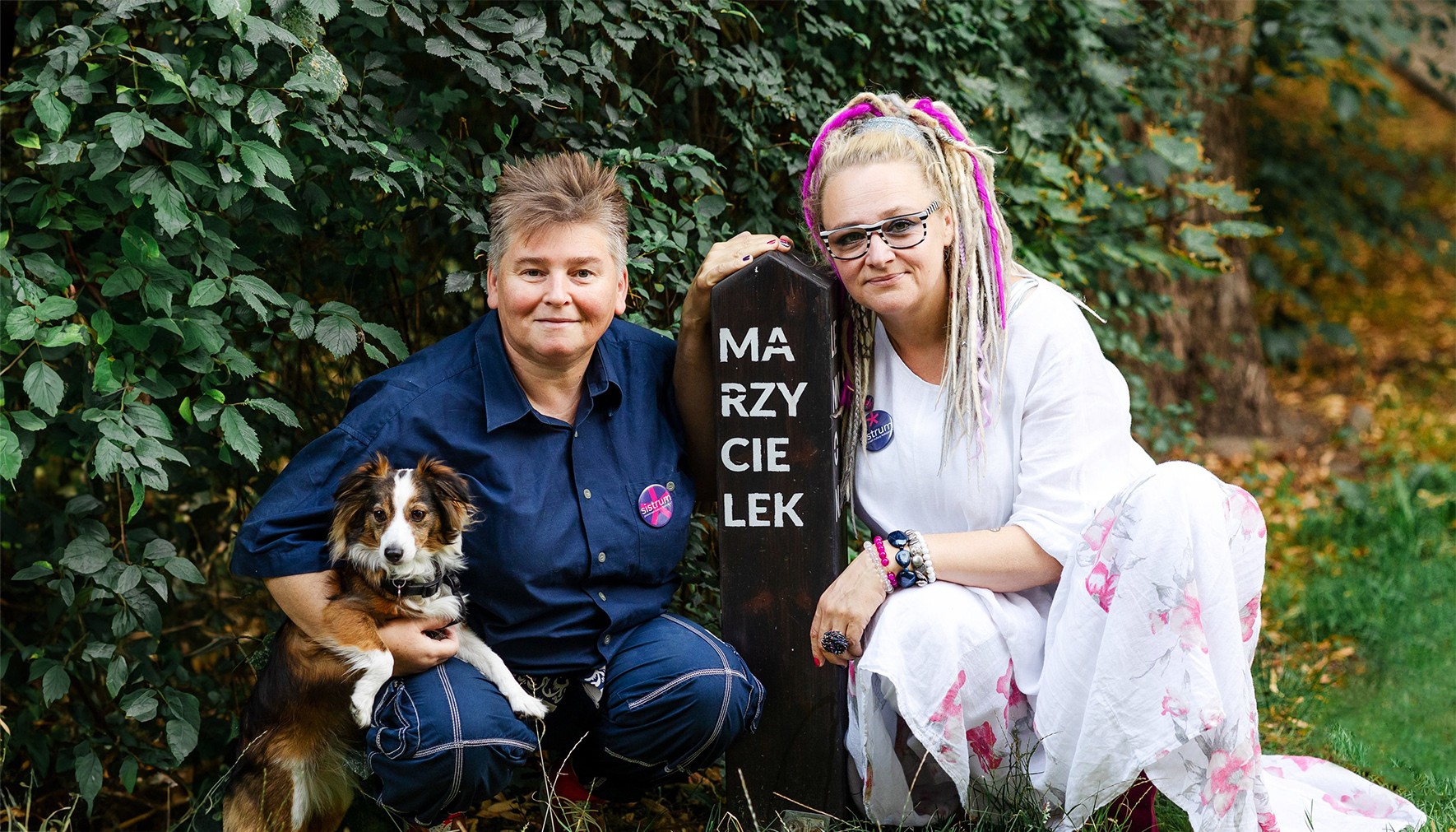 Damski Tandem Twórczy fot. Olena Herasym (od lewej Monika i Agnieszka)