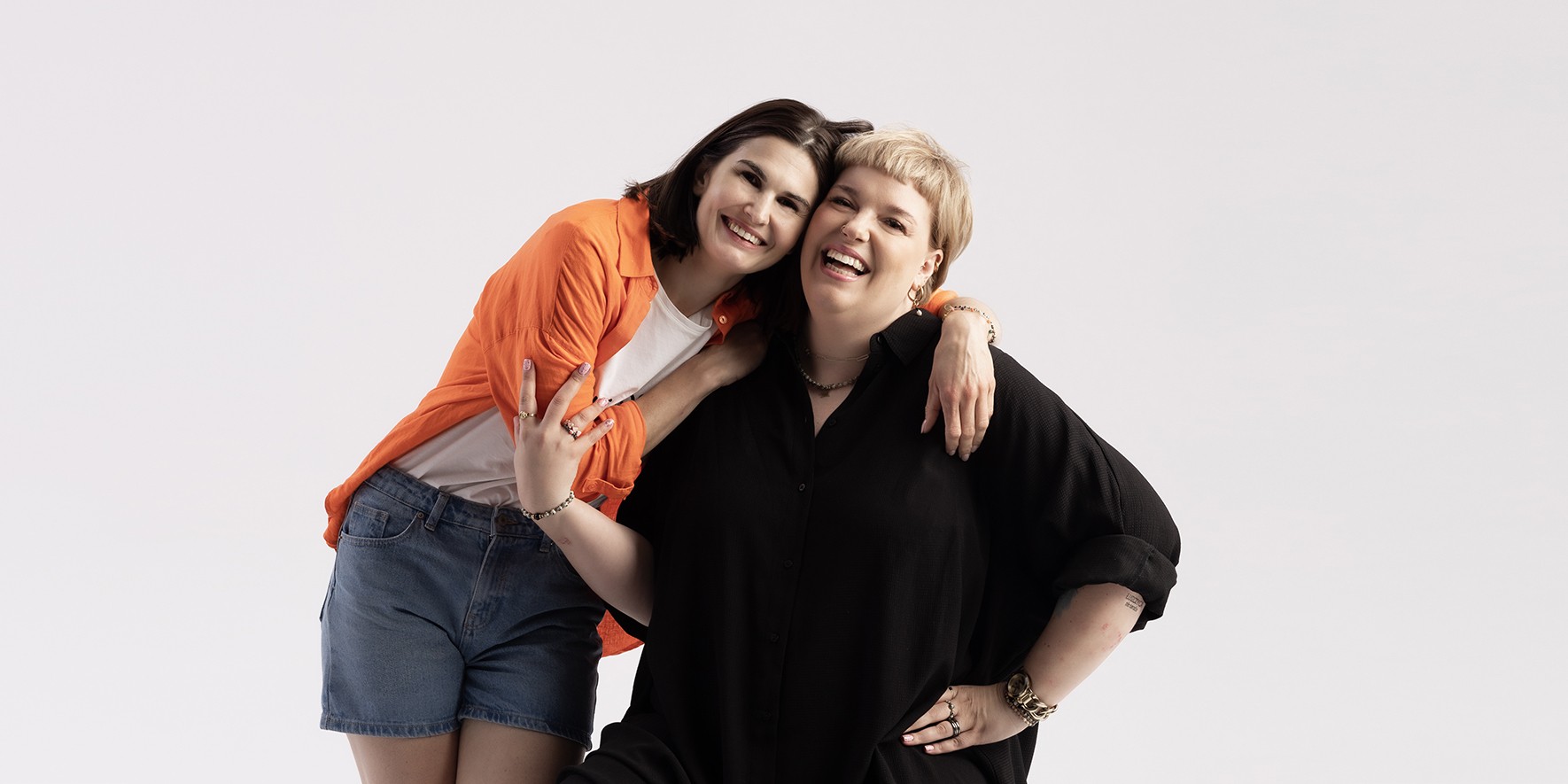 Dominika Jeżewska i Anna Tajkiewicz, pomysłodawczynie akcji Daj Się Odsłonić