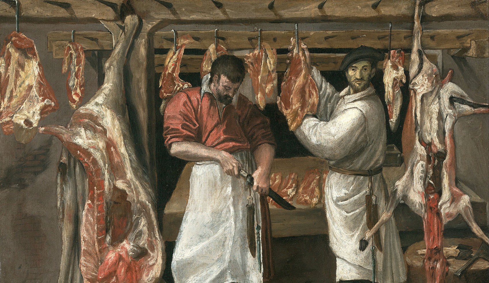 Annibale Carracci The Butcher’s Shop