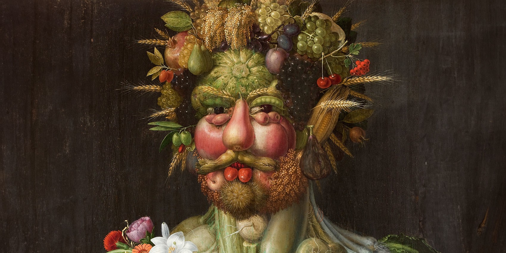 Giuseppe Arcimboldo „Rudolf II jako Wertumnus”