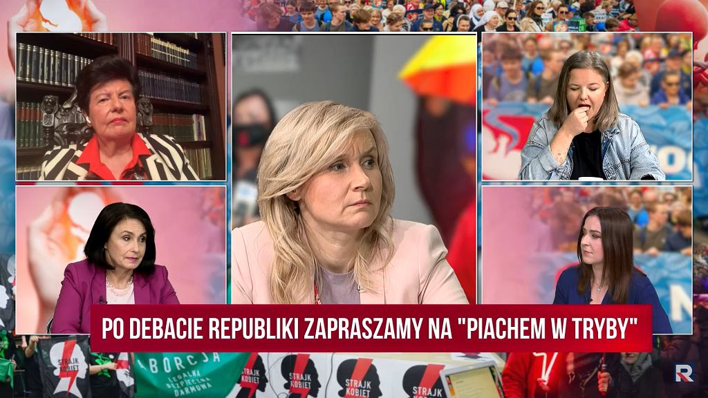 Print screen z programu TV Republika