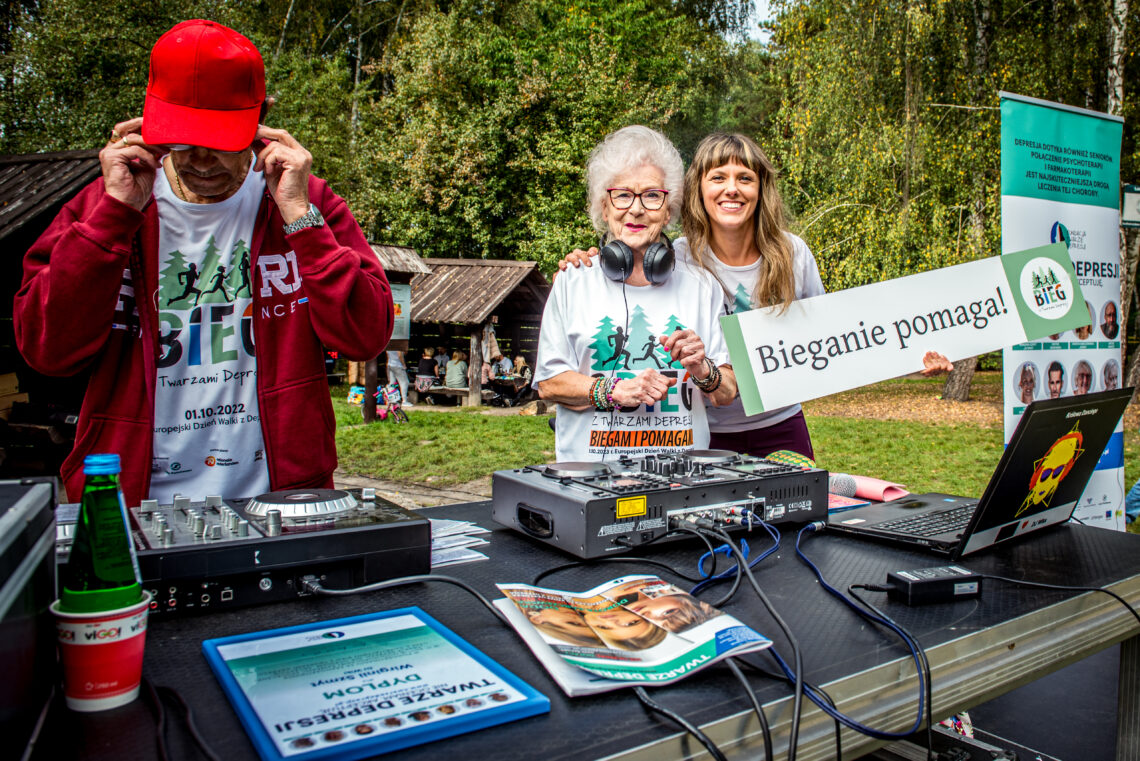 DJ Wika na 2. Biegu z Twarzami Depresji