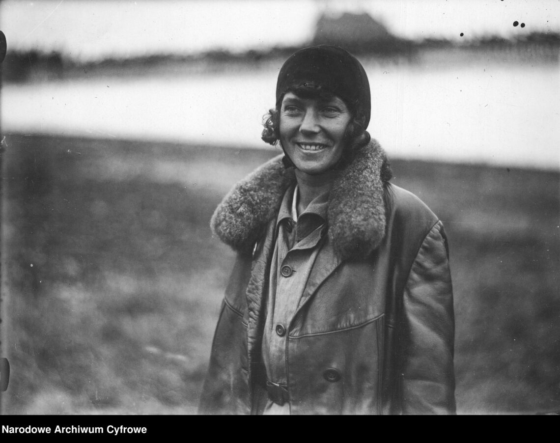 Janina Loteczkowa, pilotka /fot. NAC