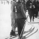 Loteczkowa na nartach, rok 1927 /fot. NAC