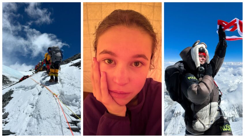 Zoja Skubis w maju 2025 r. zdobyła szczyt Mount Everest