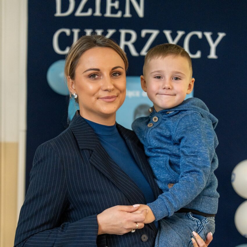 Katarzyna Bienas z synem Igorem