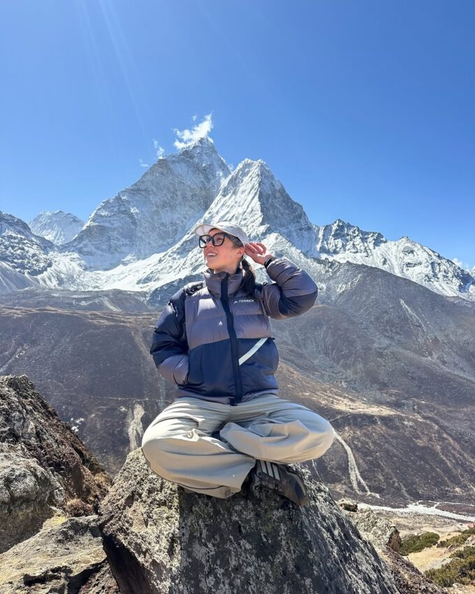 Zoja Skubis w drodze na Mount Everest