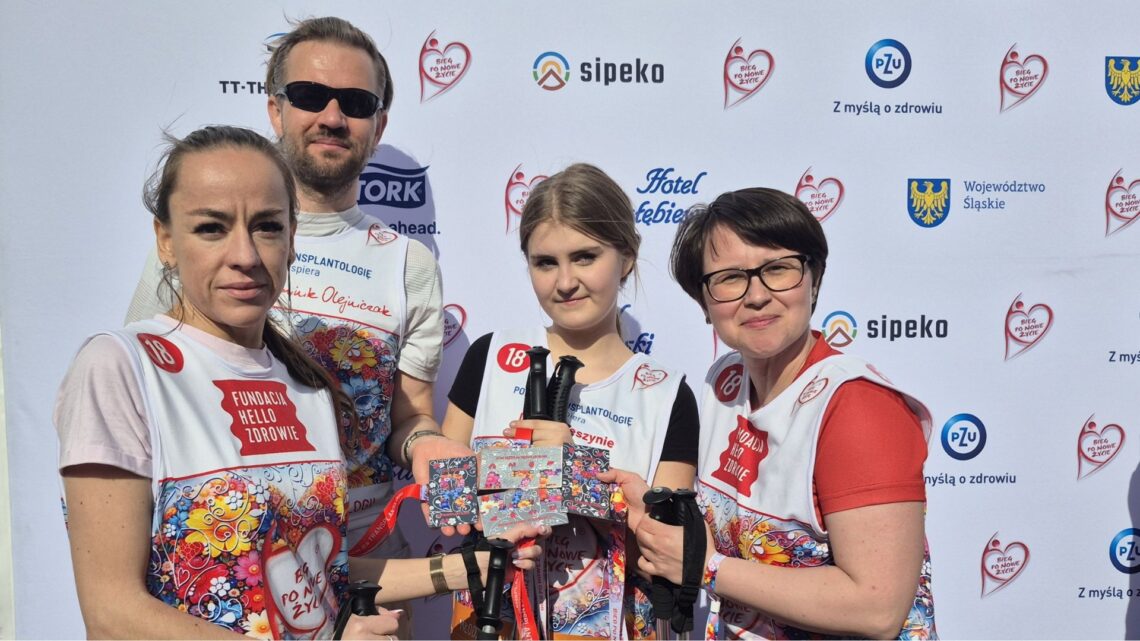 Bieg po Nowe Życie, sztafeta Fundacji Hello Zdrowie - Hello Zdrowie