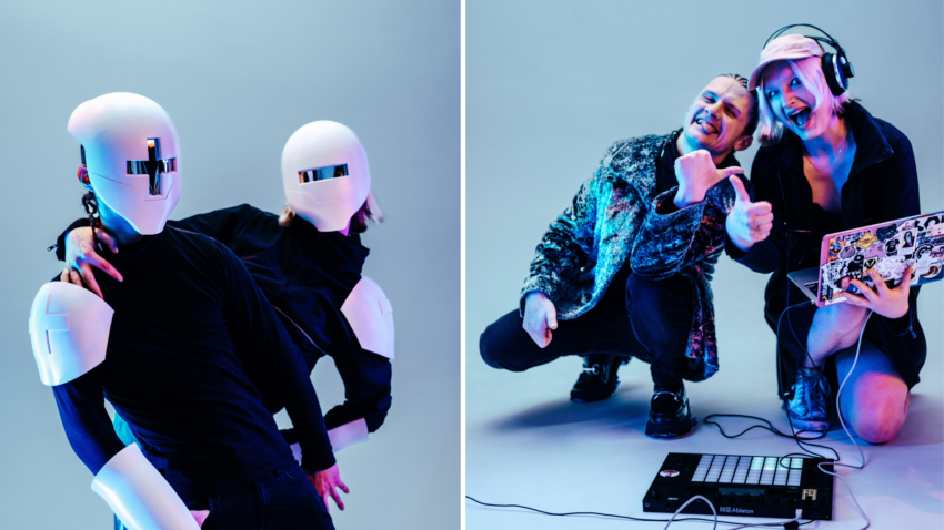 Cyś, czyli Marcel Lelo, z producentką Zuzą PC - Hello Zdrowie