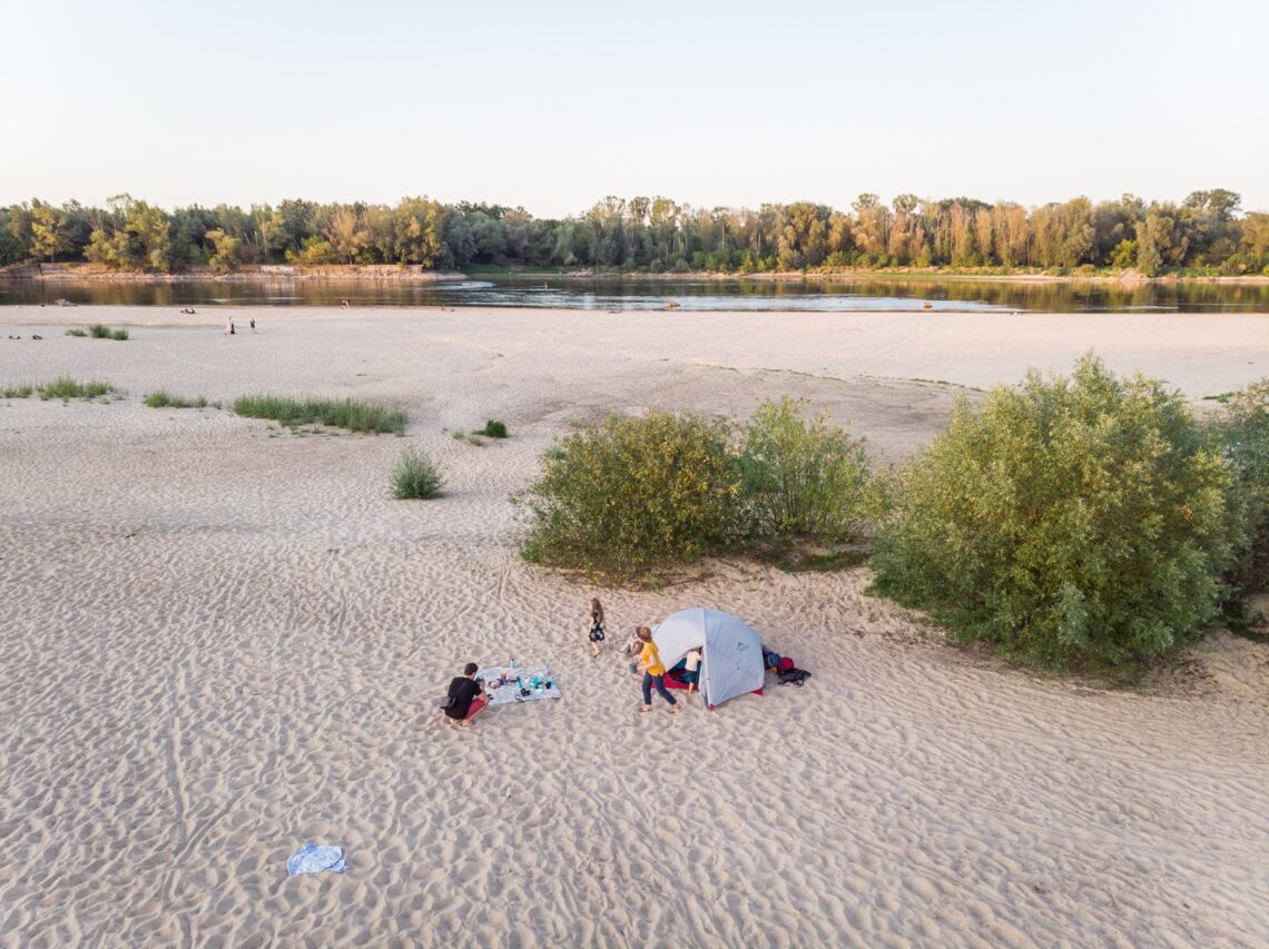 Warszawa, nad Wisłą, 2019 - Hello Zdrowie