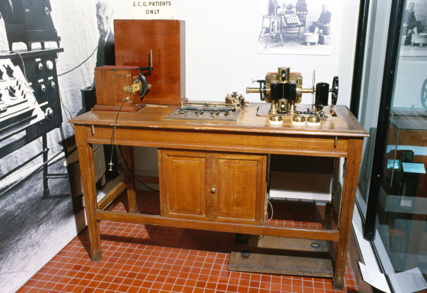 Elektrokardiograf starego typu, 1900-1930 r. - Hello Zdrowie