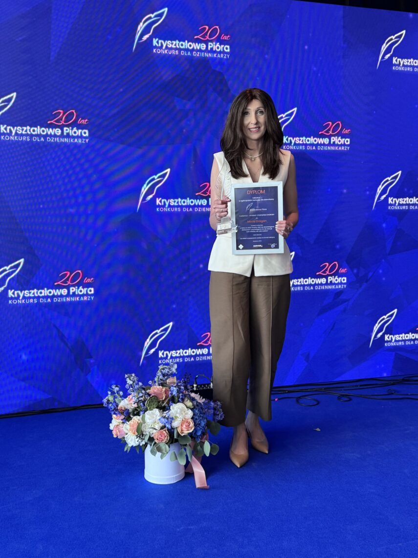 Marta Dragan, laureatka konkursu "Kryształowe Pióra" - Hello Zdrowie