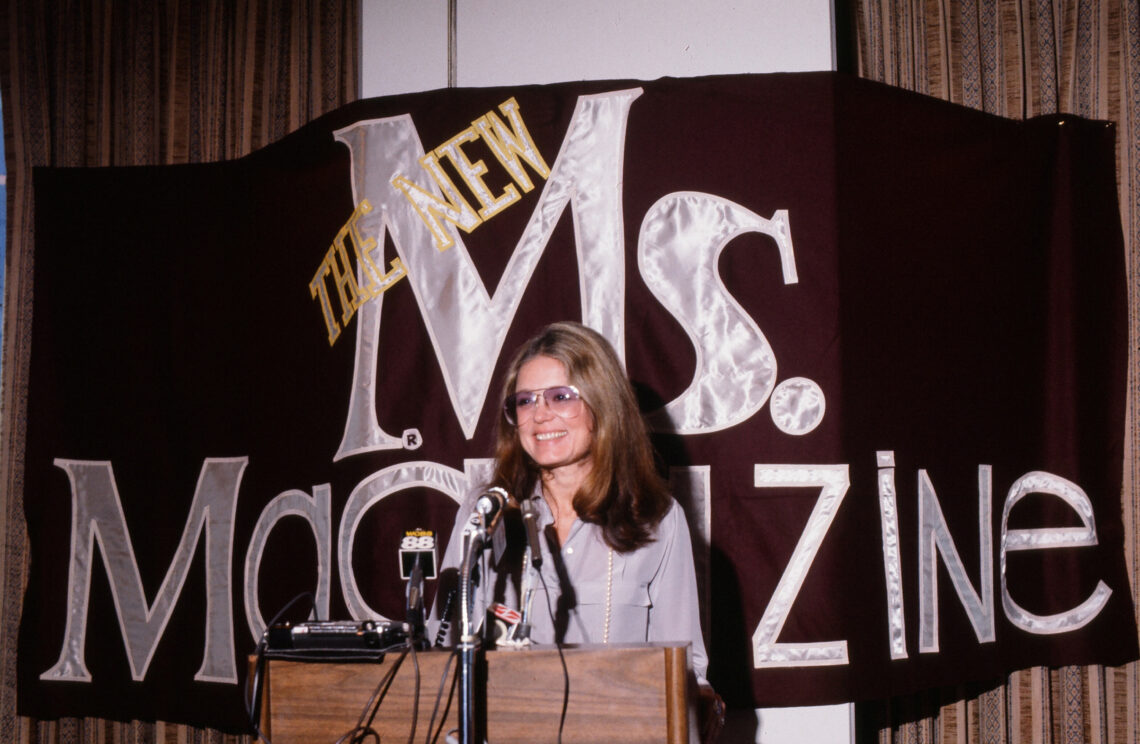 Gloria Steinem na konferencji prasowej magazynu "Ms." - Hello Zdrowie